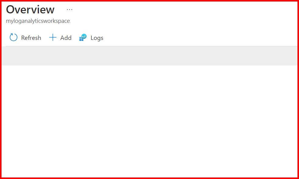 Picture showing the +Add button for adding the new monitoring solution